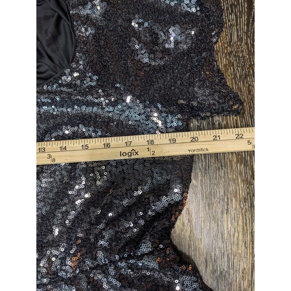 Sequin Black Top - Picture 7 of 8